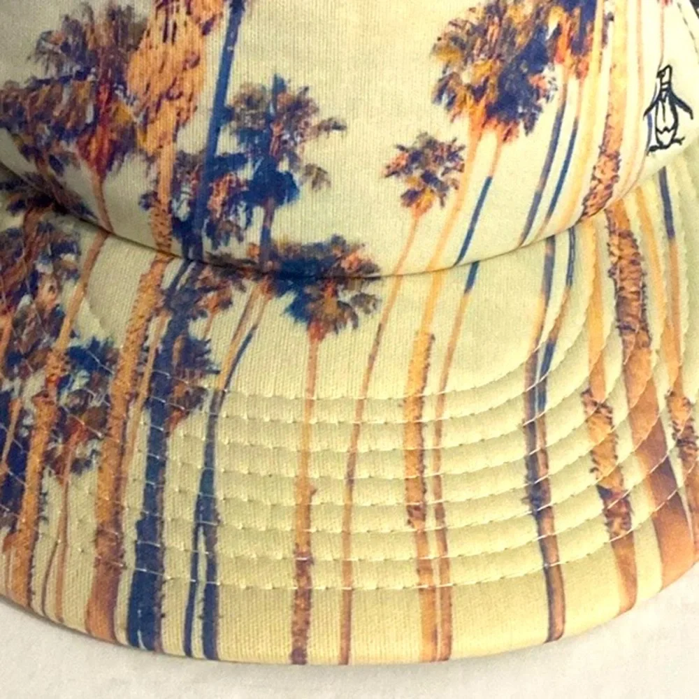 Original Penguin SnapBack Hat, Cap, Blue Sky, Palm trees, Novelty, OS, NWOT - Picture 10 of 13